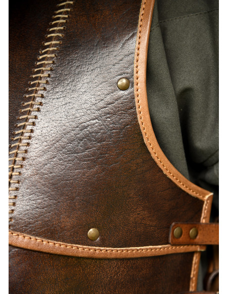 Peto medieval de couro modelo Arnulf,...
