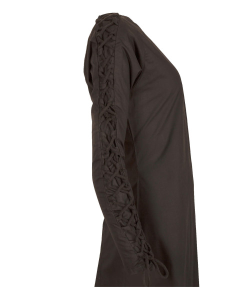 Vestido medieval longo modelo Sunna,...