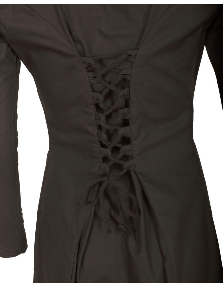 Vestido medieval longo modelo Sunna,...