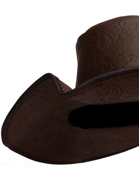 Chapéu medieval de couro Deluxe...