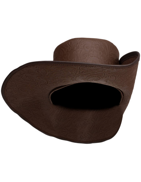 Chapéu medieval de couro Deluxe...