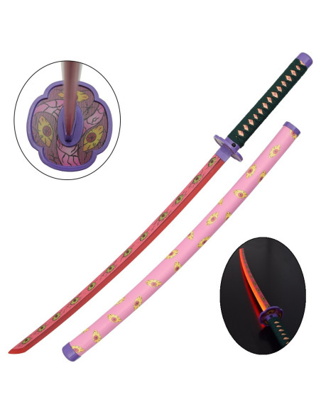 Katana decorativa LED Kokushibou /...