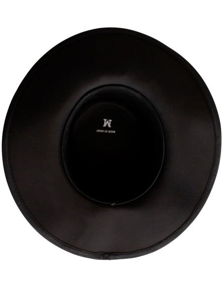 Chapéu medieval de couro modelo...