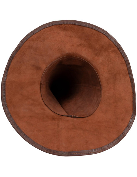 Chapéu de couro do Mago do Reino, cor...