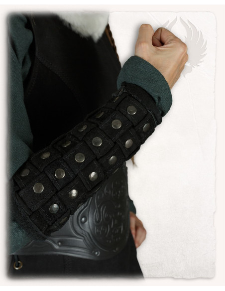 Brazaletes medievais de couro modelo...