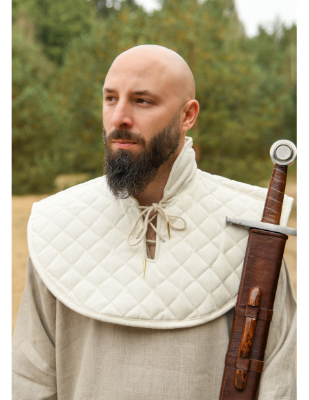 Gorjal medieval acolchoado de...