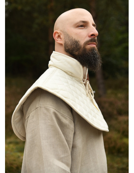 Gorjal medieval acolchoado de...