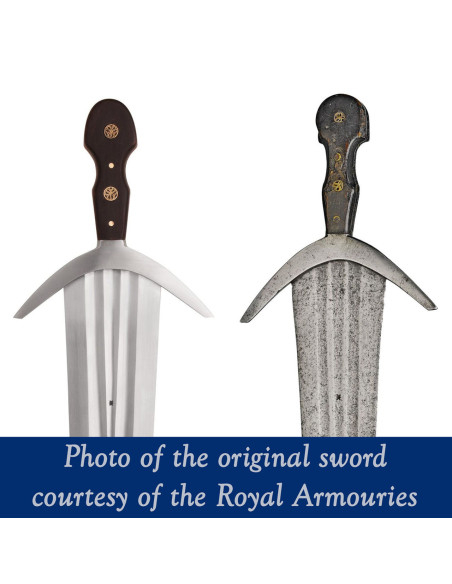 Espada Italiana Cinquedea, século XVI