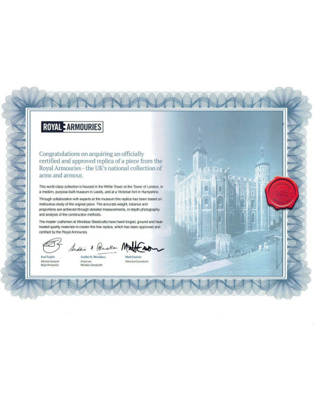 Espada Italiana Cinquedea, século XVI