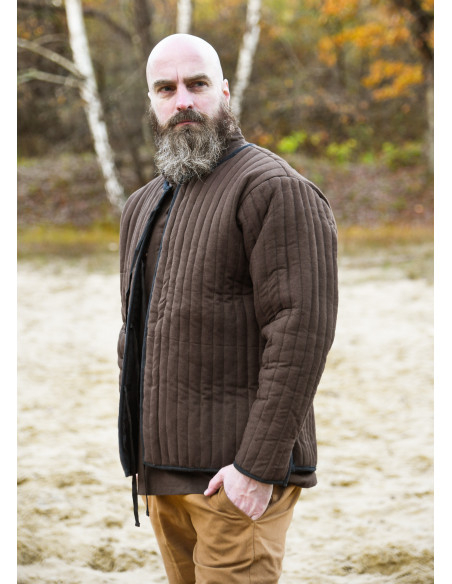 Gambesão medieval de algodão...