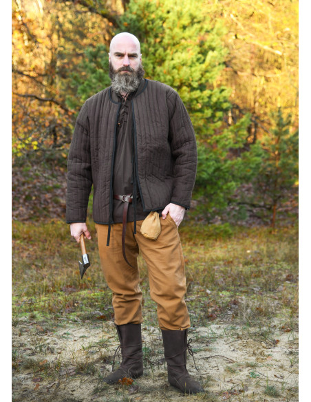 Gambesão medieval de algodão...