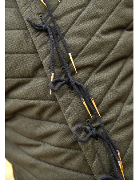 Gambesão medieval de algodão...