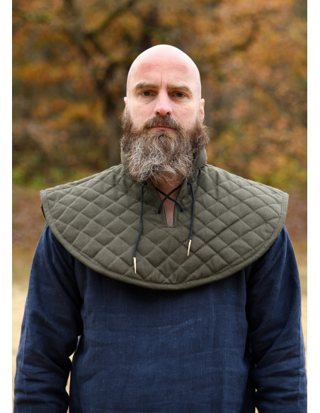 Gorjal medieval acolchoado de...