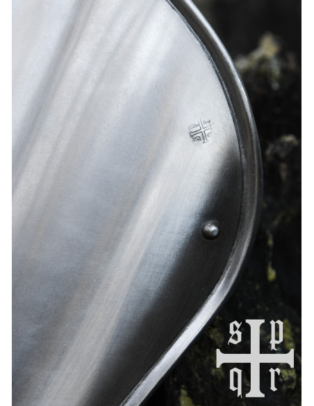 Protetores medievais em aço para...