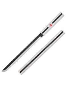 Katana de bambu em miniatura de Sasuke Uchiha - Naruto