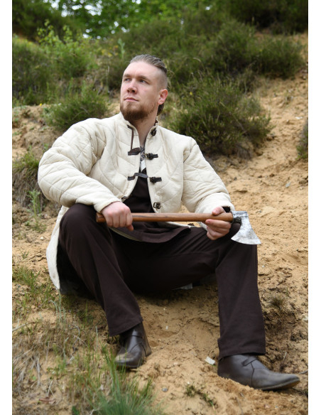 Gambeson acolchoado com fivelas, cor...