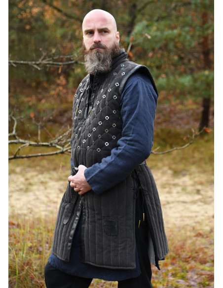 Gambesão medieval sem mangas...