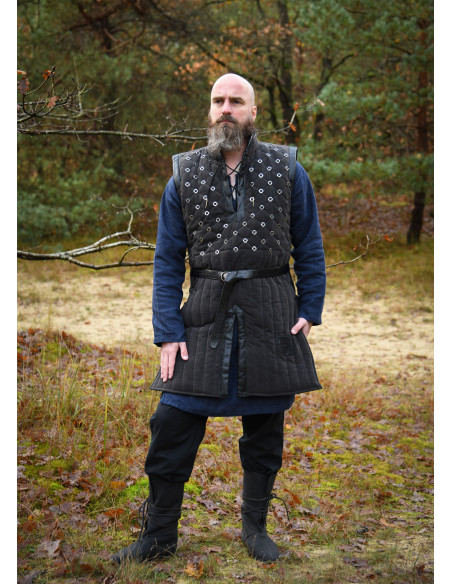 Gambesão medieval sem mangas...