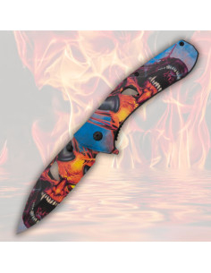 Faca de coleção Albainox modelo 3D Diablo (15,5 cm.)