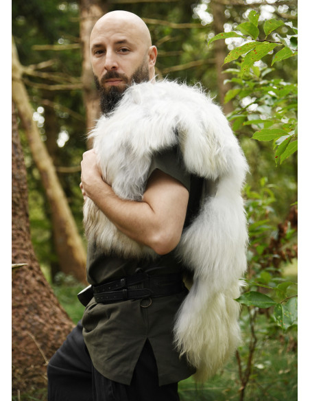 Capa de pele natural, modelo...