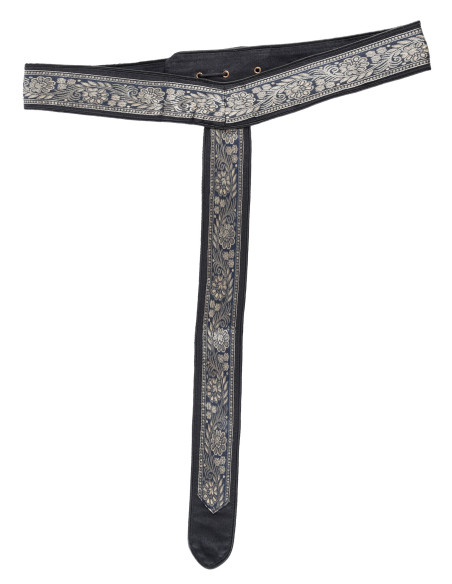 Cinturão medieval decorado em Y, cor...