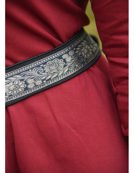 Cinturão medieval decorado em Y, cor...