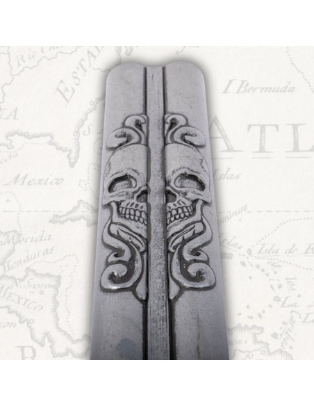 Pistola de dois canos de percussão...