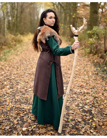 Delantal medieval de camponesa modelo...