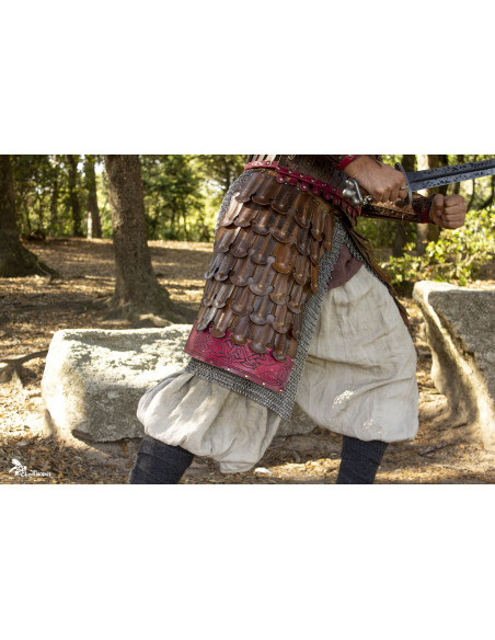 Tassets ou Escarcelas Varego, marrons...