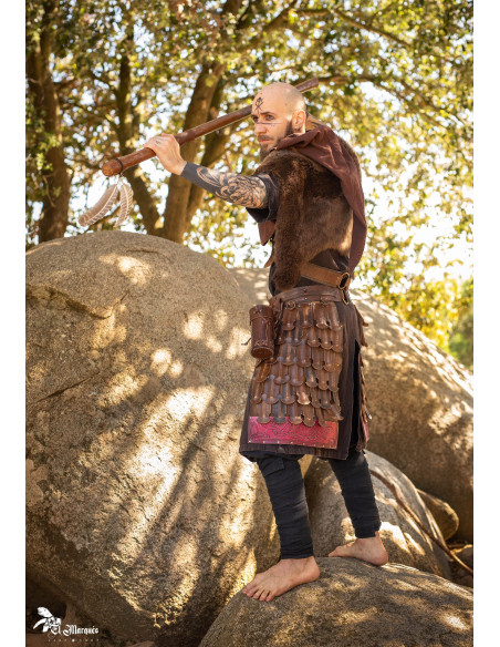 Tassets ou Escarcelas Varego, marrons...