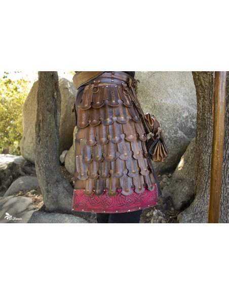 Tassets ou Escarcelas Varego, marrons...