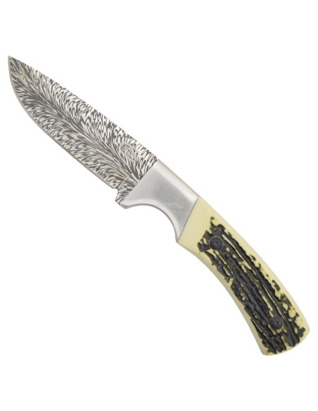 Faca aventura, cabo de chifre e...