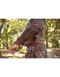 Braçadeiras Vikingas Varangian, marrons