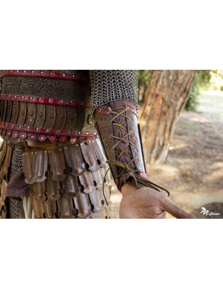 Braçadeiras Vikingas Varangian, marrons