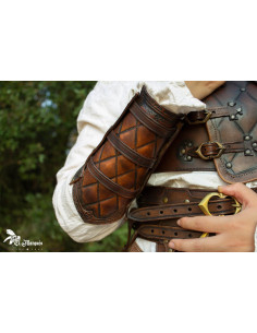 Brazaletes medievais, séculos XVII e XVIII - Marrons 2