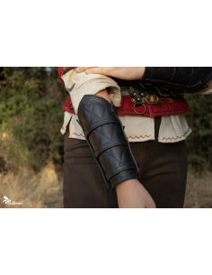 Braçadeiras medievais, séculos XVII e XVIII - Pretas 2