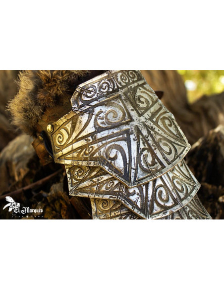 Brazales Bárbaros envelhecidos - marrons