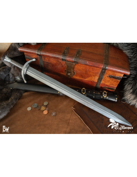 Espada Medieval Longa de soldado para...