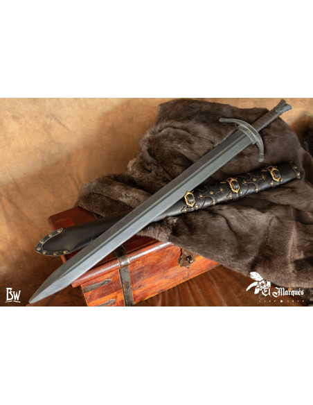Espada Medieval Longa de soldado para...