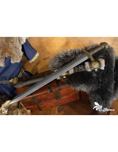 Espada Vikinga longa Jarl para LARP