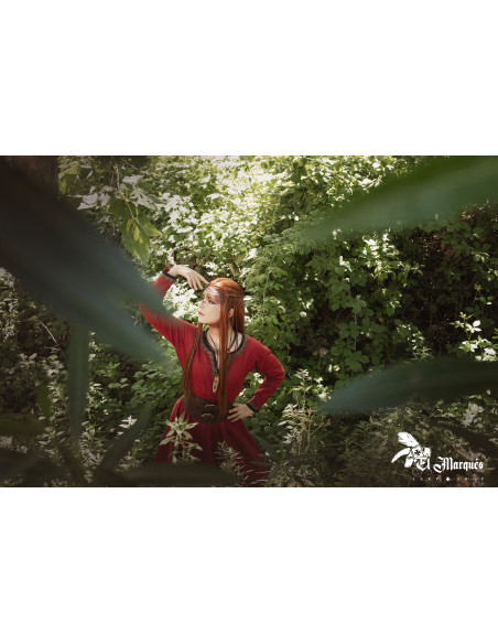 Cinturão Corsé Viking Valkiria - Marrom