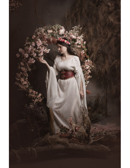 Cinto Corsé dama Noble com brocados -...