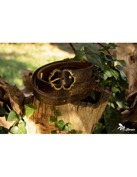 Cinto medieval Explorer em couro