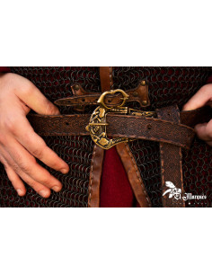 Cinto Celta de nóduplo em couro