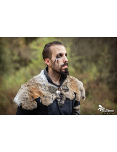 Capa guerreiro Viking Fenrir de coelho