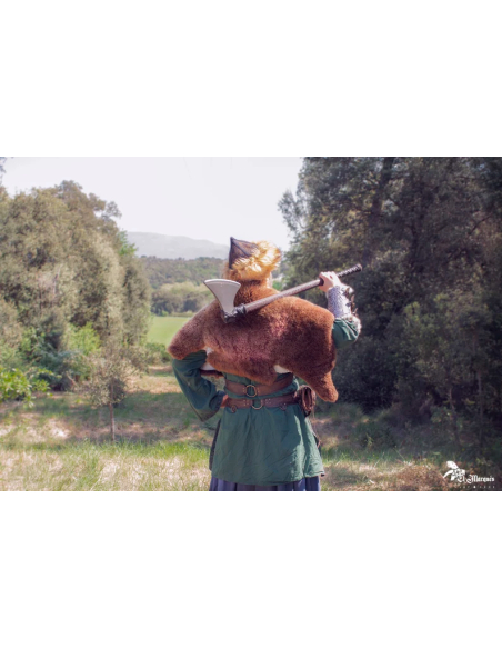 Capa Viking Heimdall de ovelha