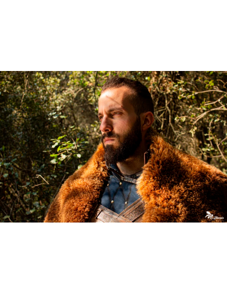 Capa Viking Heimdall de ovelha