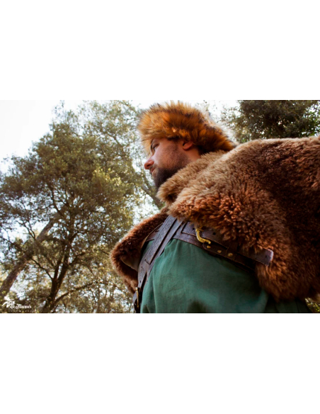 Capa Viking Heimdall de ovelha