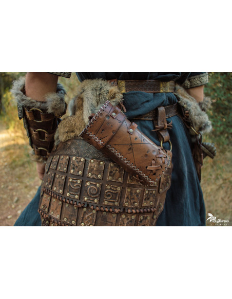 Portalatas medieval envelhecido