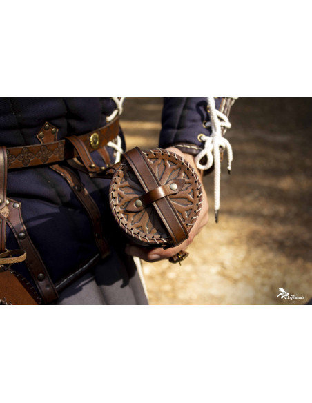 Porta-rolos medieval para feiras...